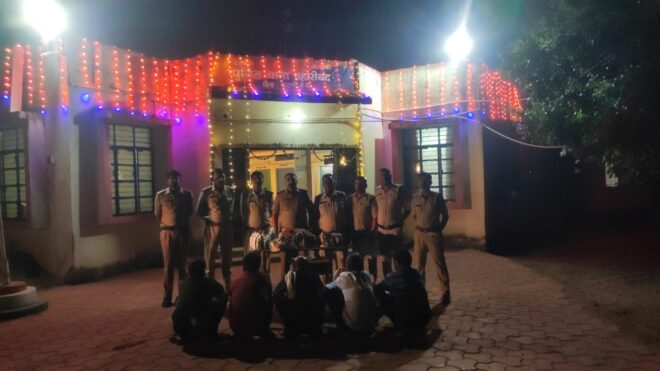 अवैध शराब माफियाओं पर पुलिस की कड़ी कार्रवाई — “ऑपरेशन शिकंजा” के तहत 45 प्रकरण दर्ज