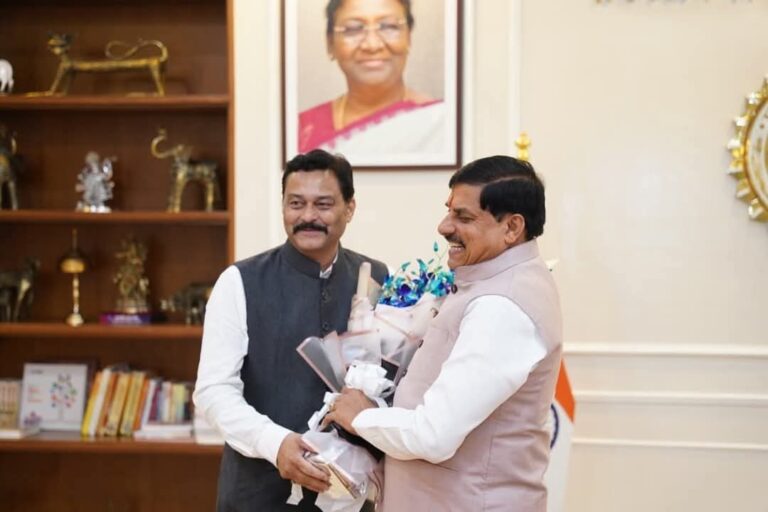 विधायक संजय पाठक ने भोपाल में मुख्यमंत्री डॉक्टर मोहन यादव से मुलाकात