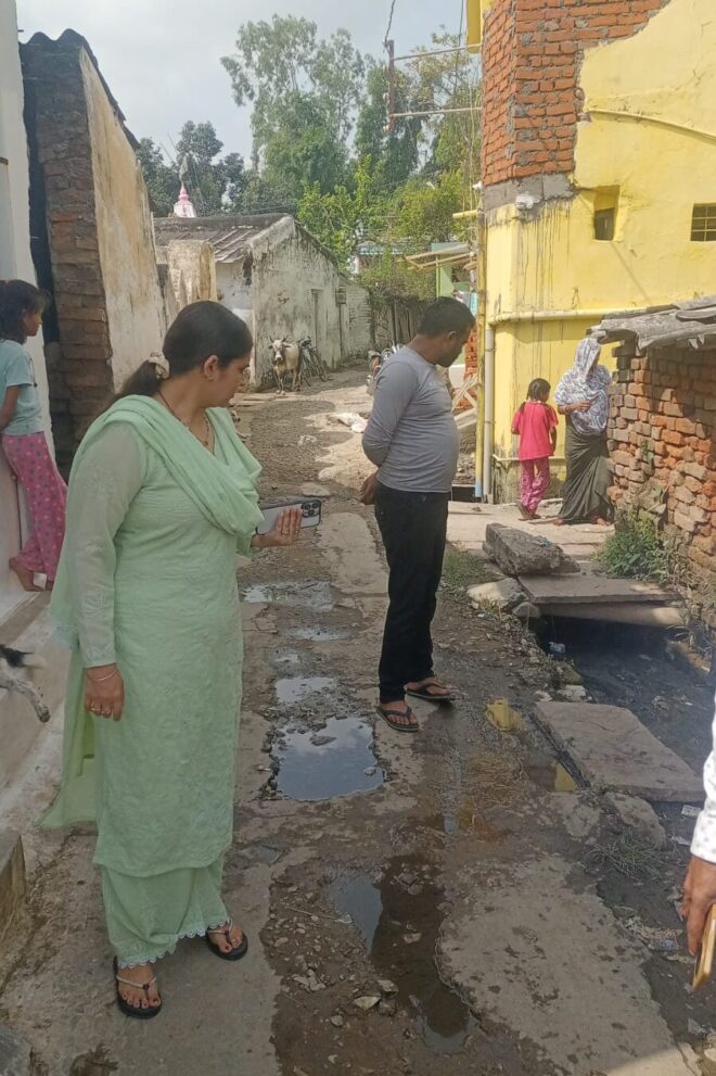 नगर परिषद अध्यक्ष पलक नमित ग्रोवर ने छेड़ी स्वच्छता की सच्ची मुहिम