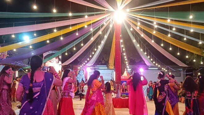 कैमोर में गरबा–डांडिया महोत्सव की धूम, नवरात्र पर भक्ति और संस्कृति का संगम