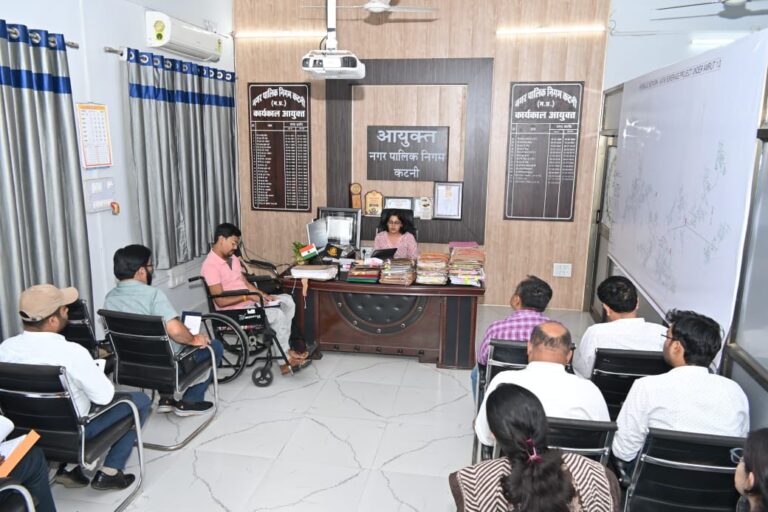 निगमायुक्त सुश्री परिहार का नवाचार