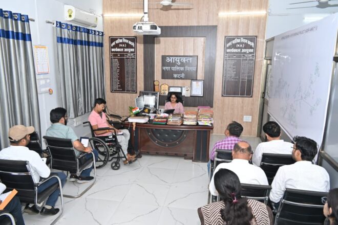 निगमायुक्त सुश्री परिहार का नवाचार