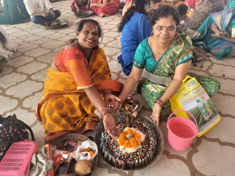 दद्दा धाम में भव्य शोभायात्रा का आयोजन |