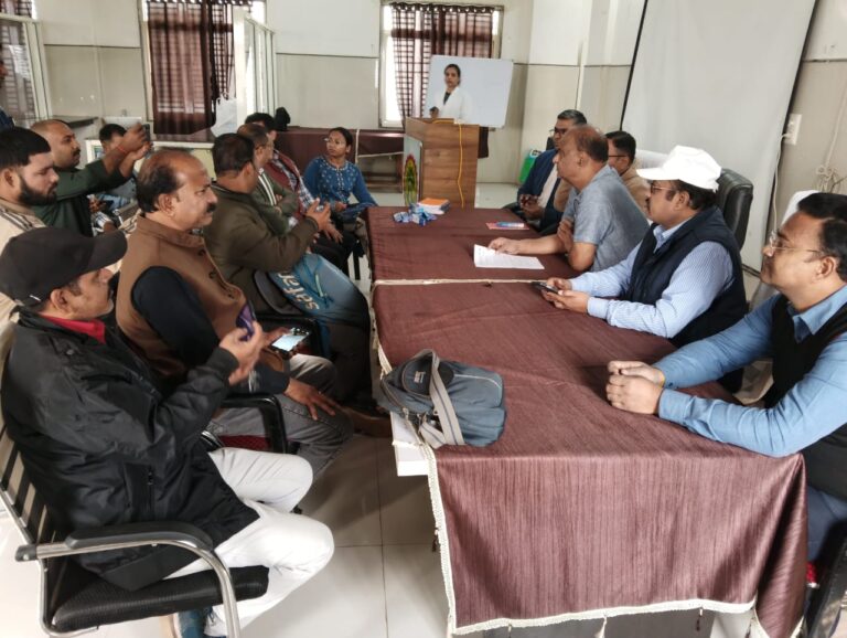 एंटी माइक्रोबियल अवेयरनेस वीक के अंतर्गत प्रेस कॉन्फ्रेंस आयोजित |