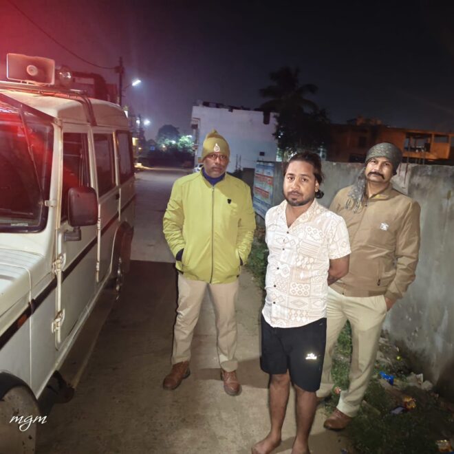 कॉम्बिंग गश्त में 151 वारंटियों की गिरफ्तारी, 39 आबकारी प्रकरण दर्ज|