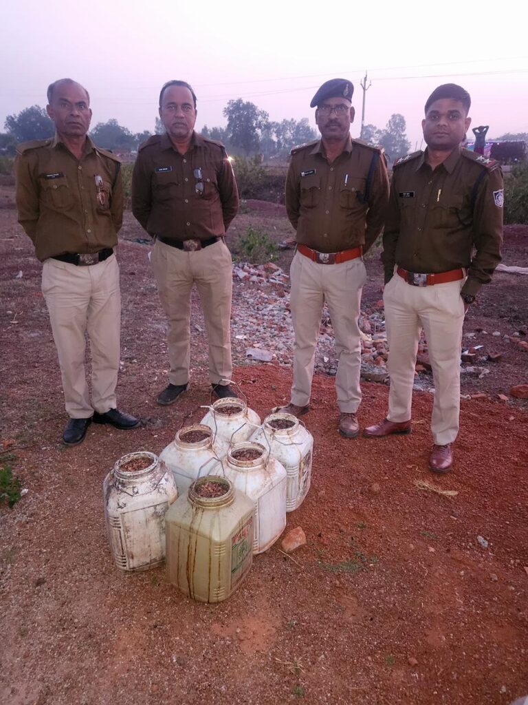 अवैध मदिरा के निर्माण