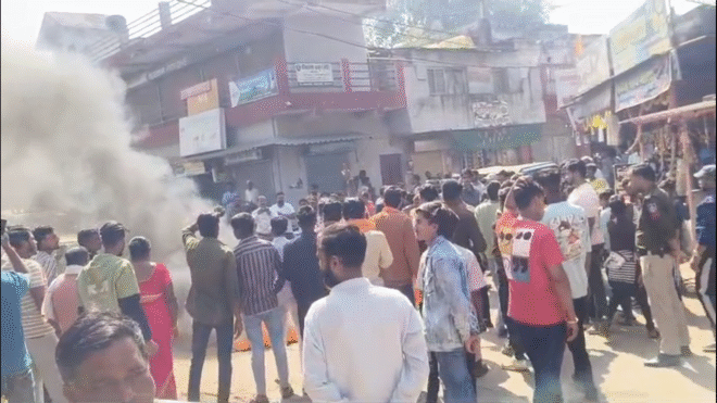 भट्टा मोहल्ला में रातों-रात गायब हुआ मंदिर |